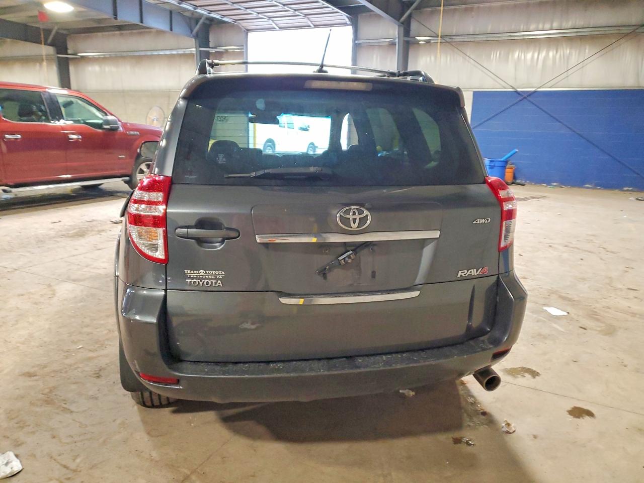 2009 Toyota Rav4 Sport Gray vin: JTMBK32VX95082655