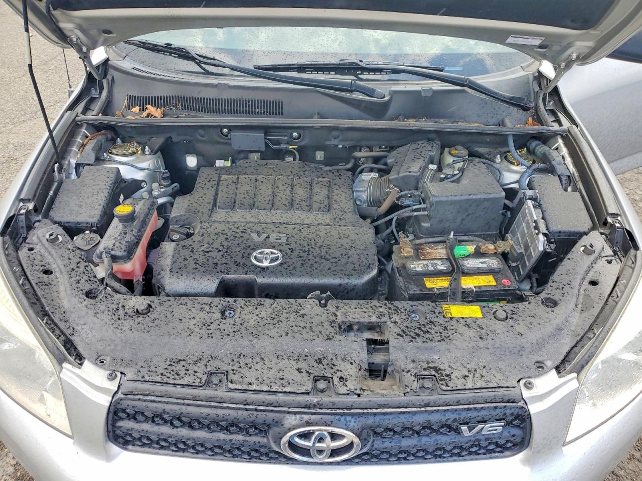2006 Toyota Rav4 Base Silver vin: JTMBK33V066008813