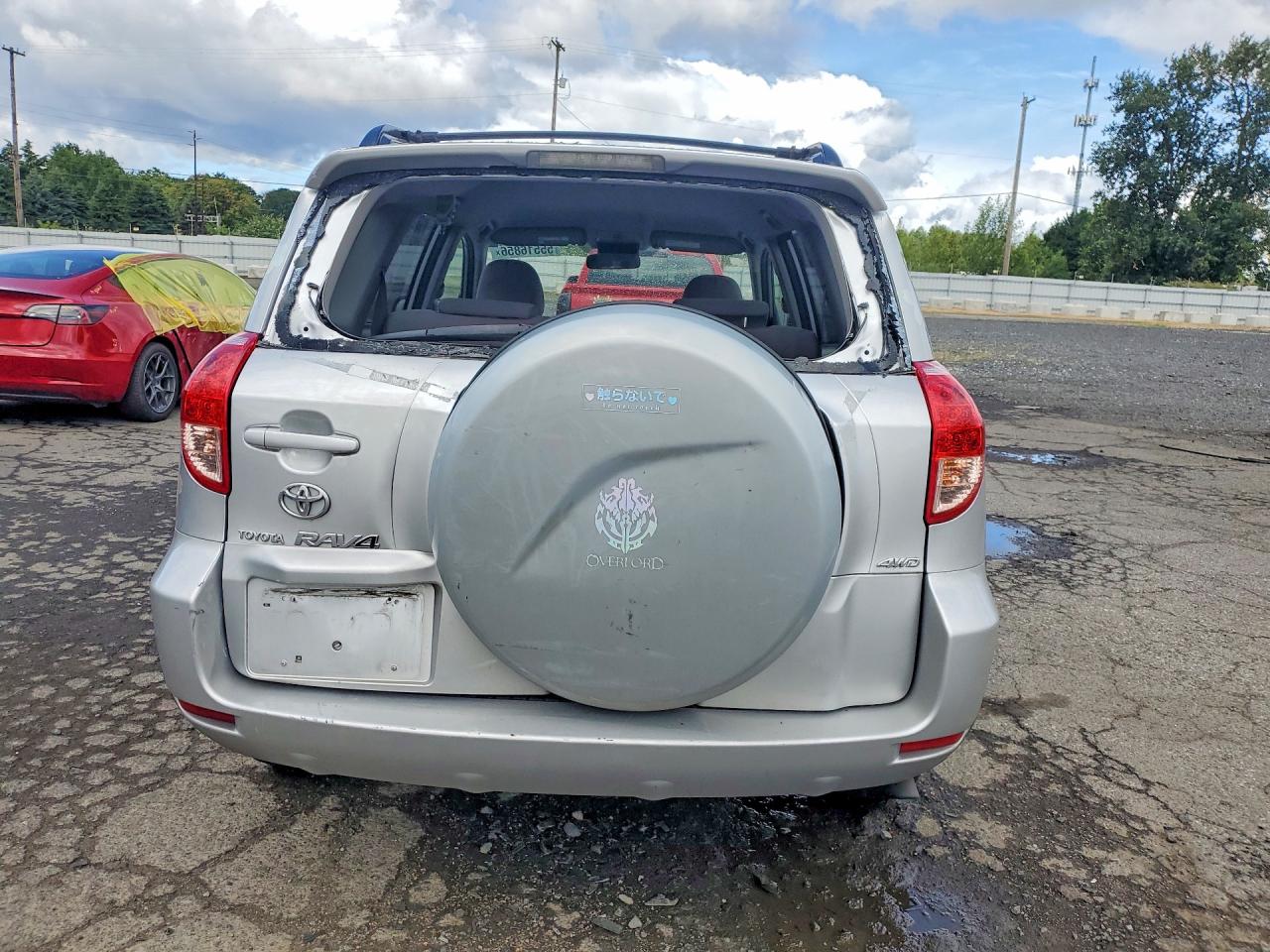 2006 Toyota Rav4 Base Silver vin: JTMBK33V066008813