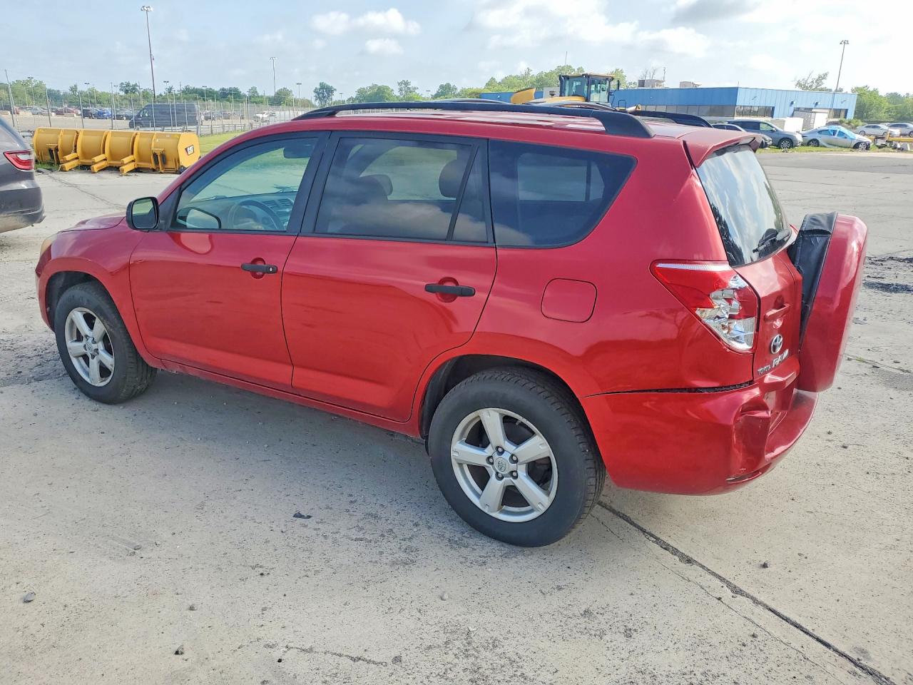 2008 Toyota Rav4 Base Red vin: JTMBK33V085062959