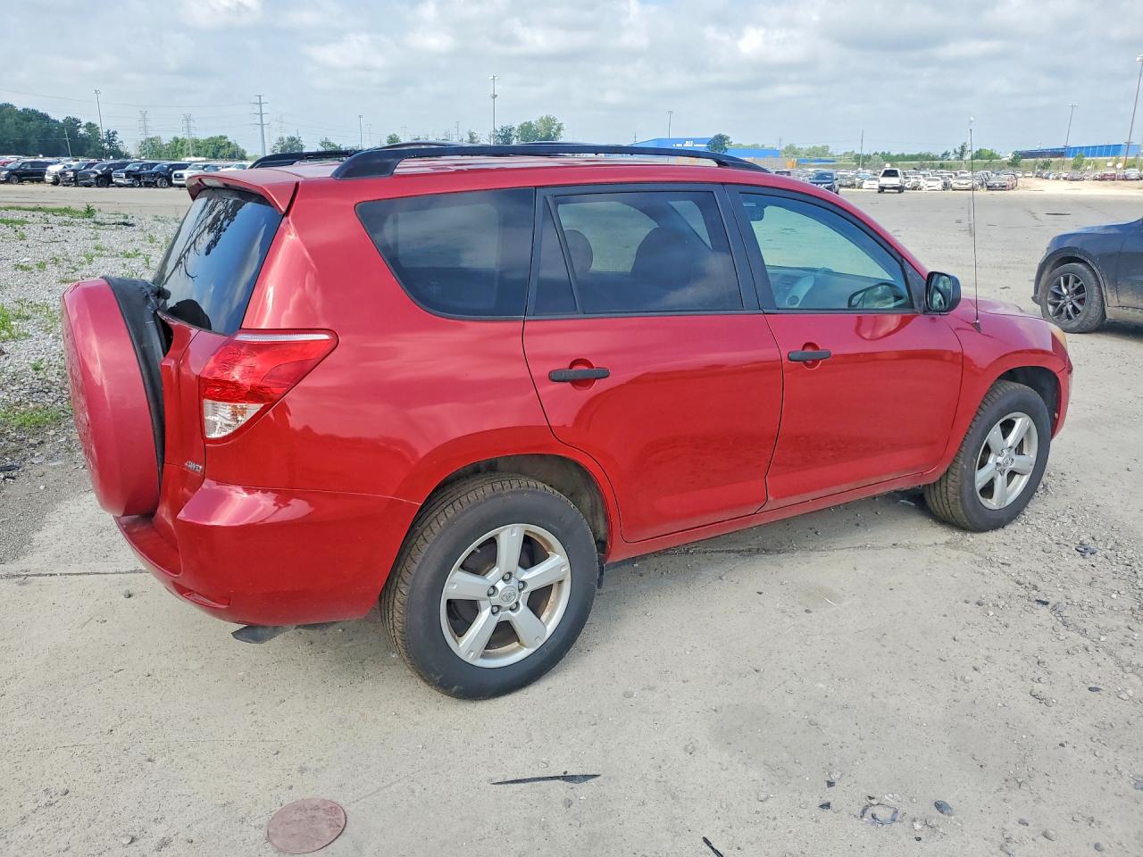 2008 Toyota Rav4 Base Red vin: JTMBK33V085062959