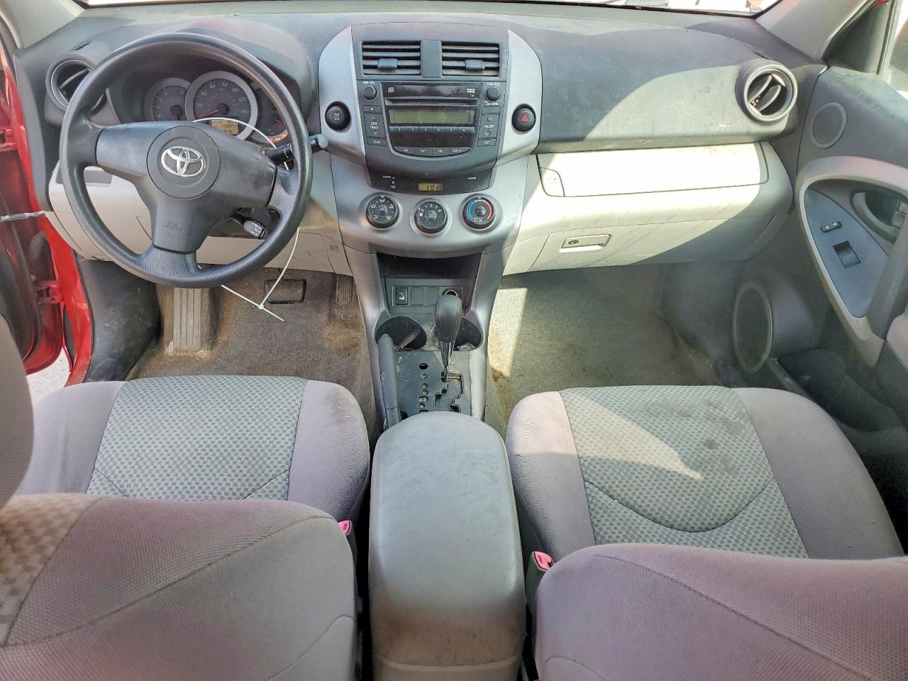 2008 Toyota Rav4 Base Red vin: JTMBK33V085062959