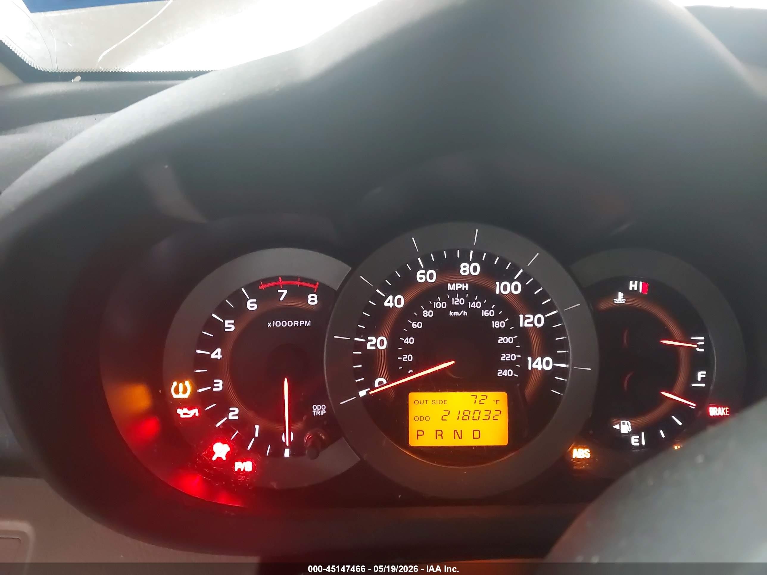 2007 Toyota Rav4 Base V6 Brown vin: JTMBK33V176014640