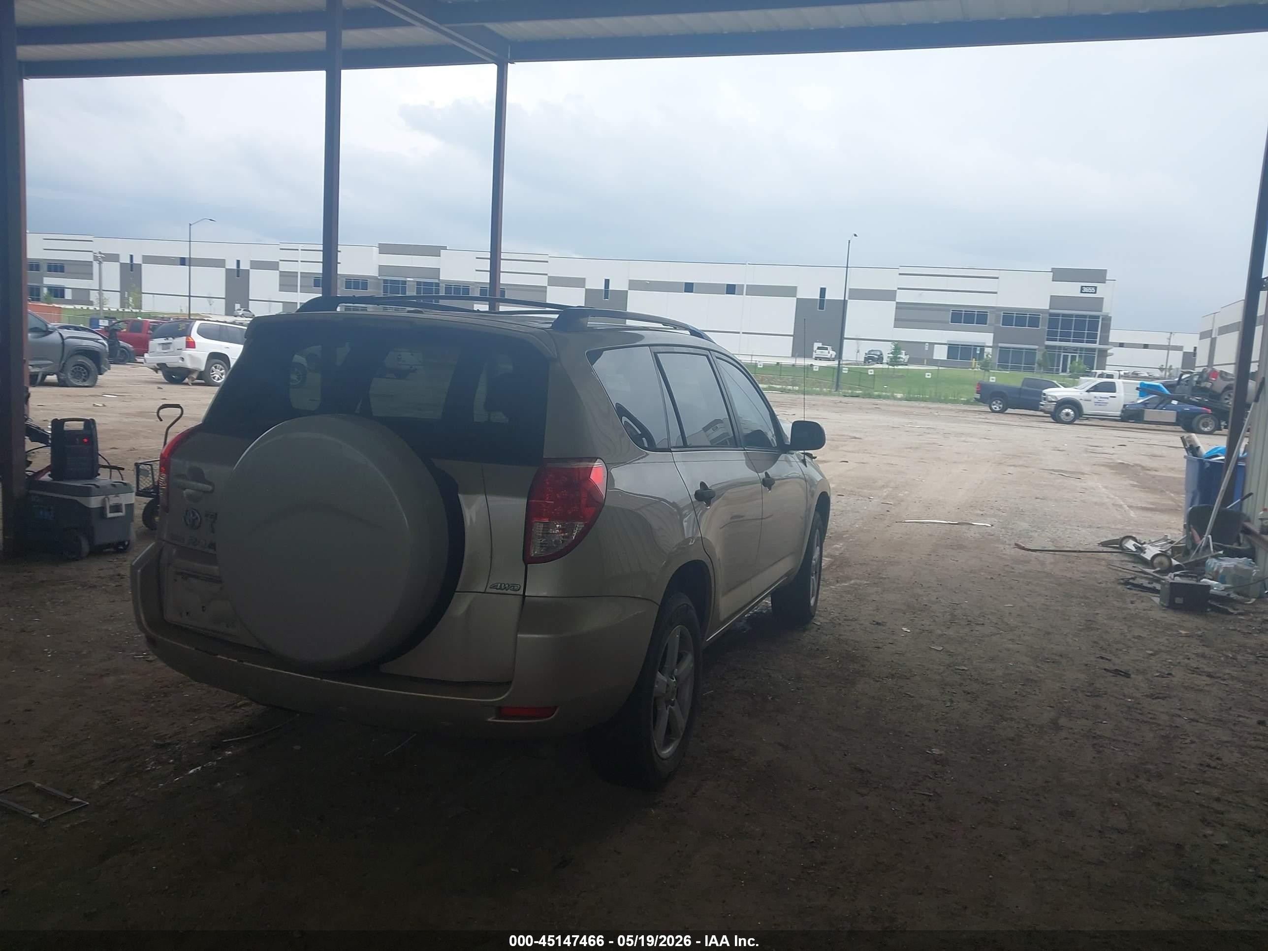 2007 Toyota Rav4 Base V6 Brown vin: JTMBK33V176014640
