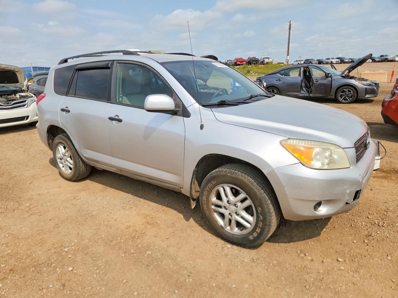 2007 Toyota Rav4 Base Silver vin: JTMBK33V176017120