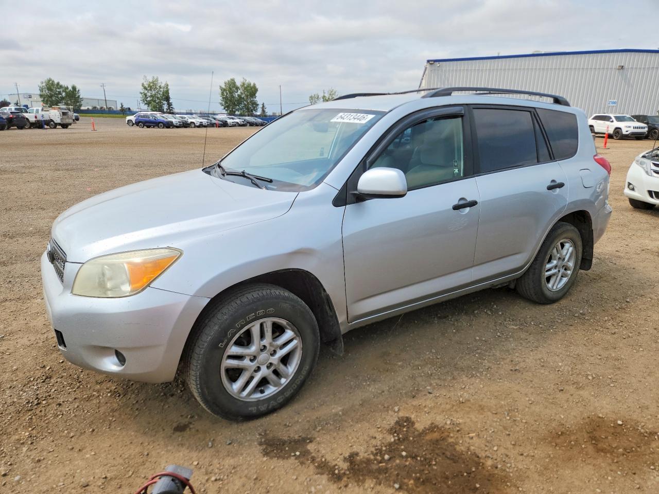 2007 Toyota Rav4 Base Silver vin: JTMBK33V176017120