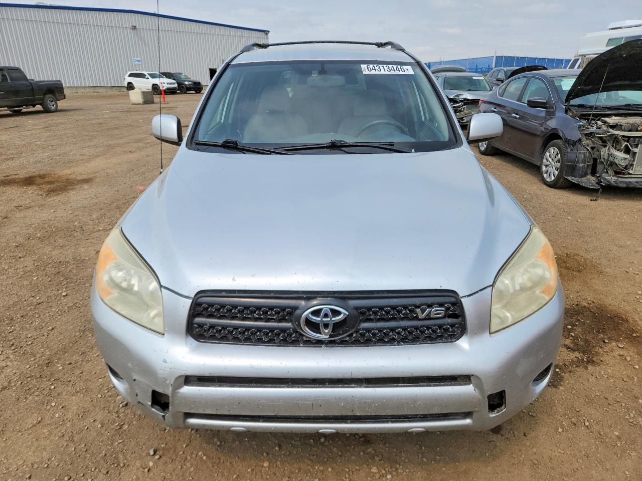 2007 Toyota Rav4 Base Silver vin: JTMBK33V176017120
