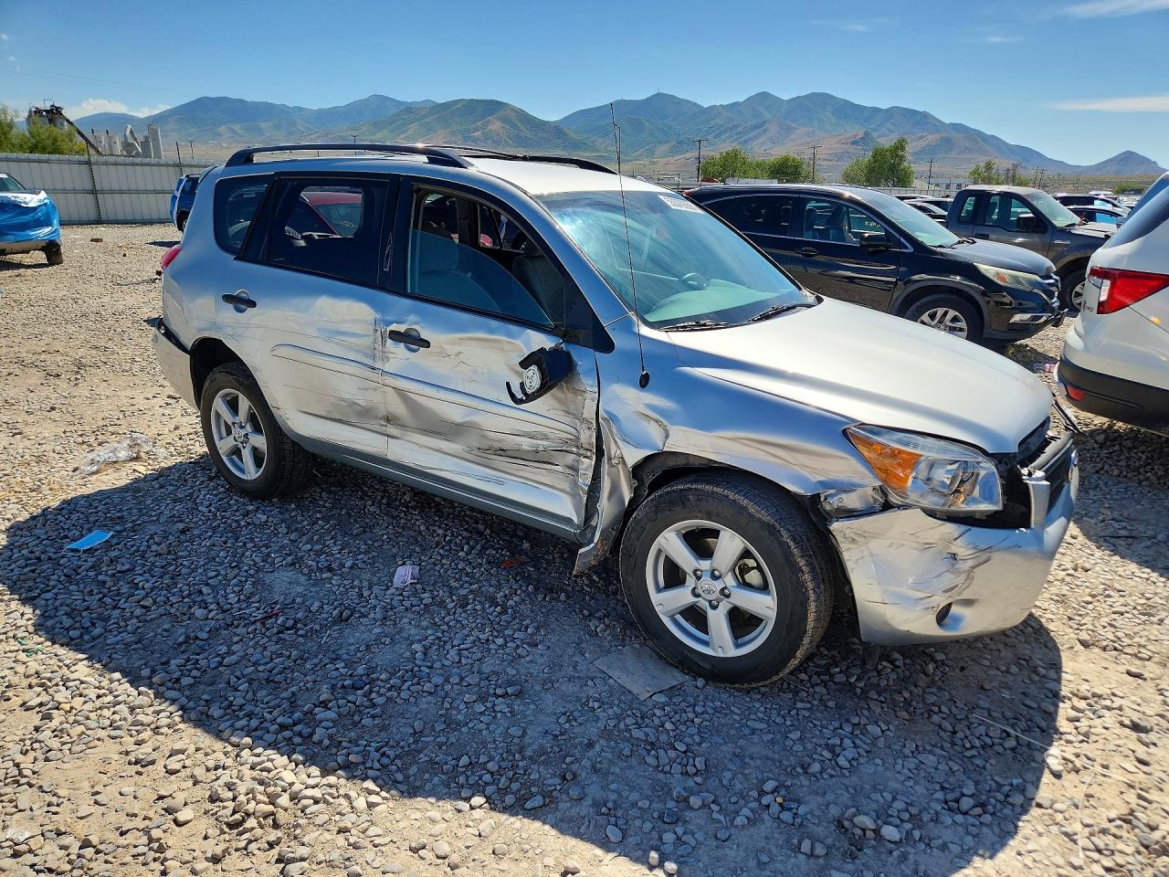 2007 Toyota Rav4 Base Silver vin: JTMBK33V176020020
