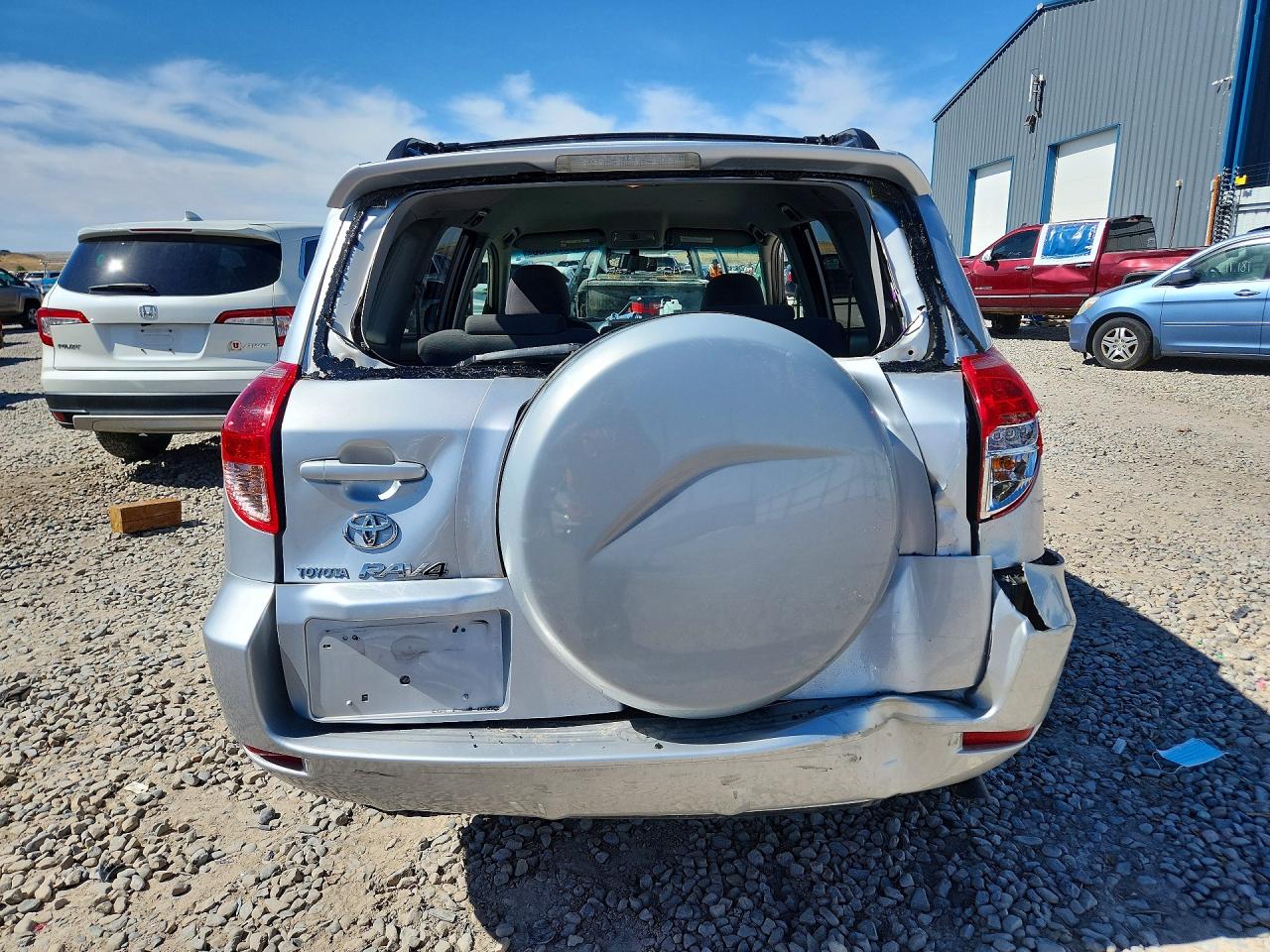 2007 Toyota Rav4 Base Silver vin: JTMBK33V176020020