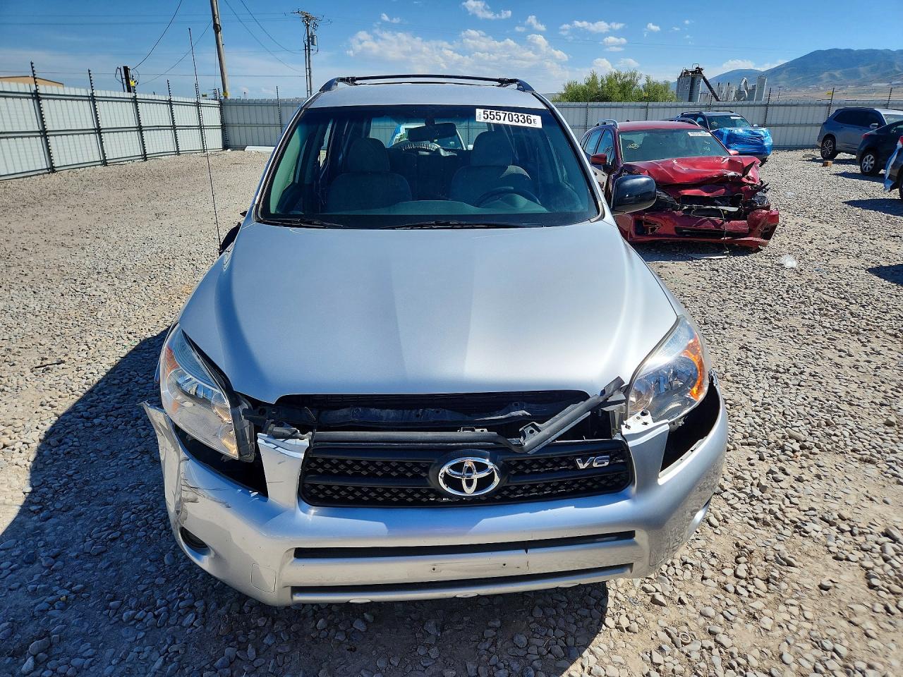 2007 Toyota Rav4 Base Silver vin: JTMBK33V176020020