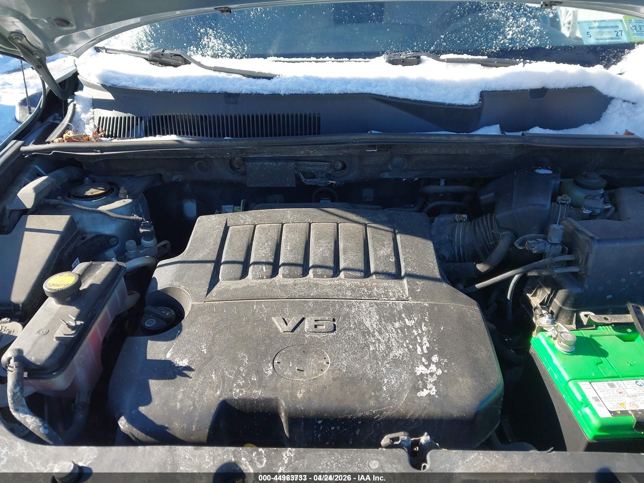 2008 Toyota Rav4 Base V6 Green vin: JTMBK33V185064459