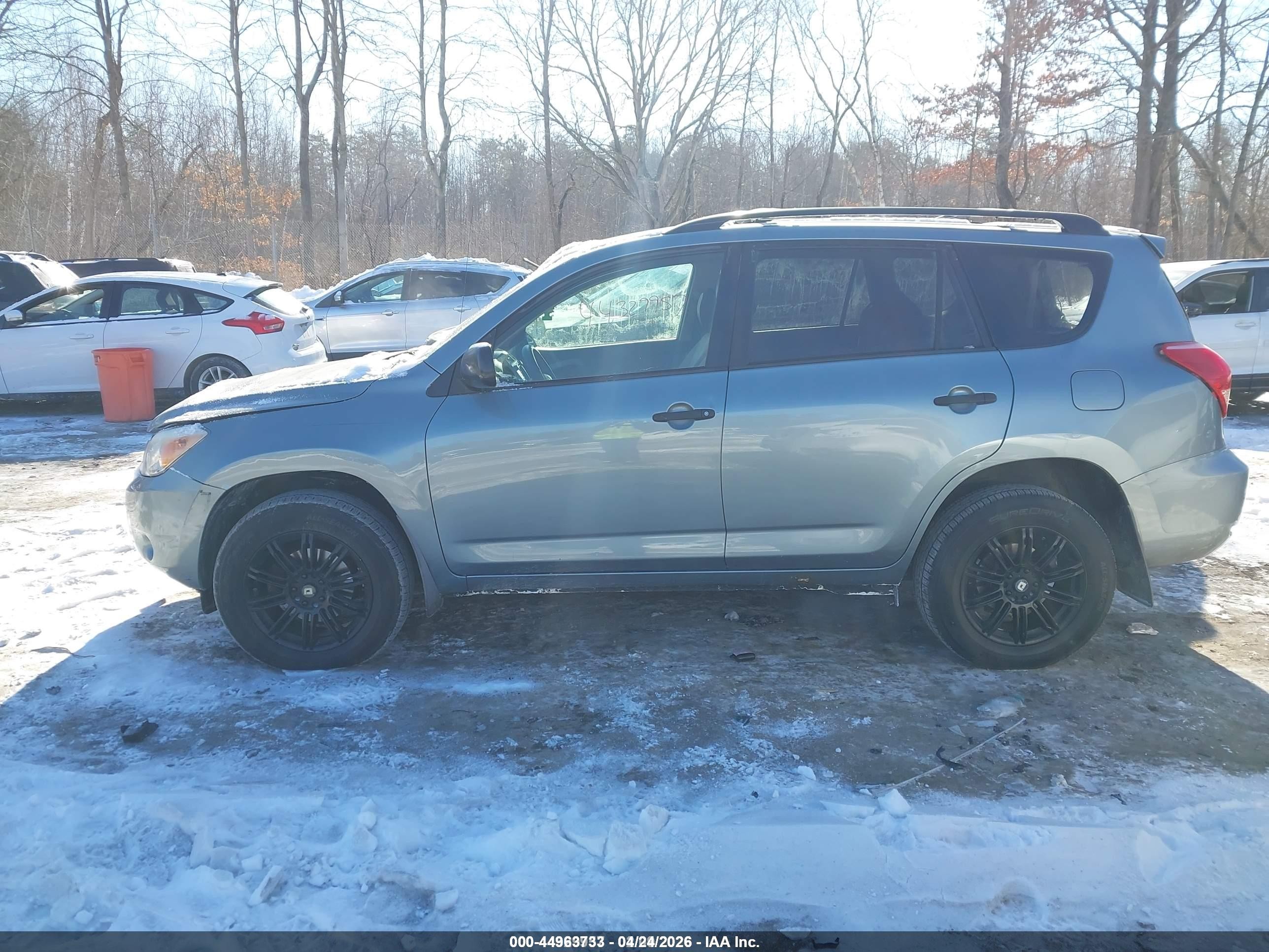2008 Toyota Rav4 Base V6 Green vin: JTMBK33V185064459