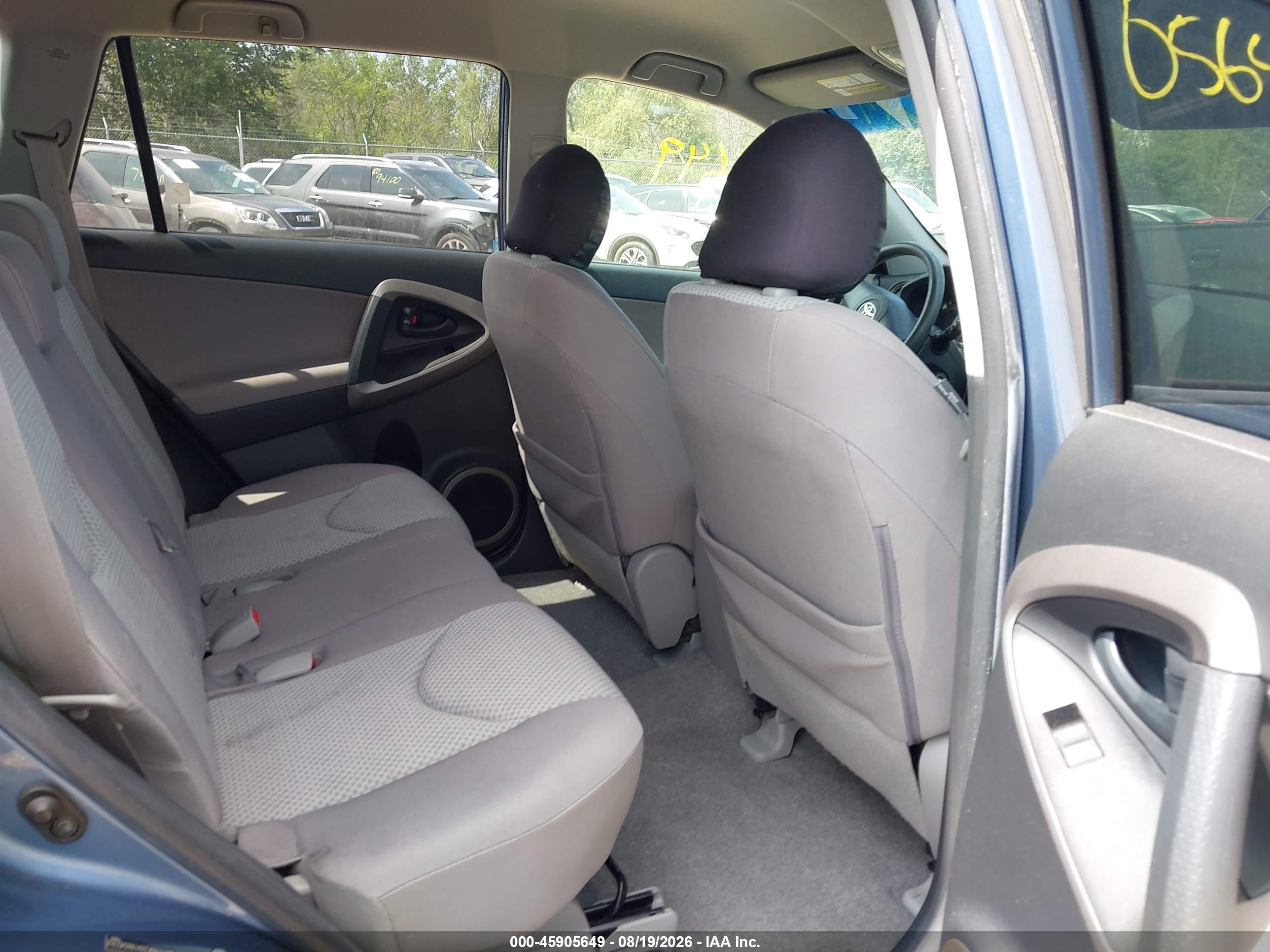 2008 Toyota Rav4 Base V6 Blue vin: JTMBK33V186042763