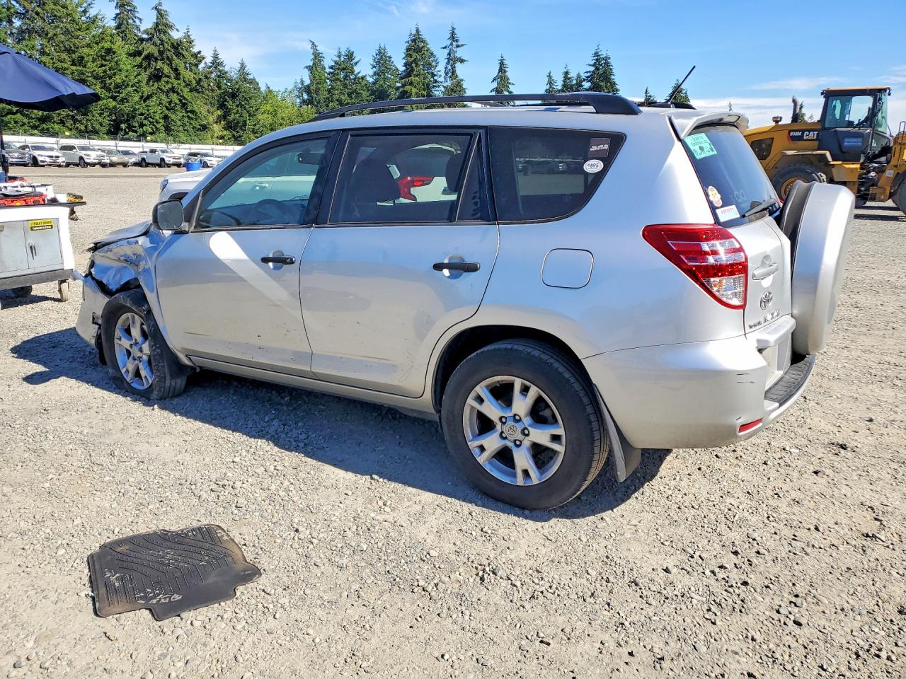 2009 Toyota Rav4 Base Silver vin: JTMBK33V19D002633