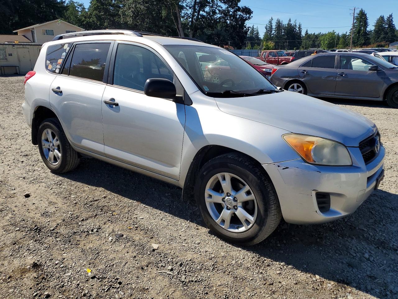 2009 Toyota Rav4 Base Silver vin: JTMBK33V19D002633