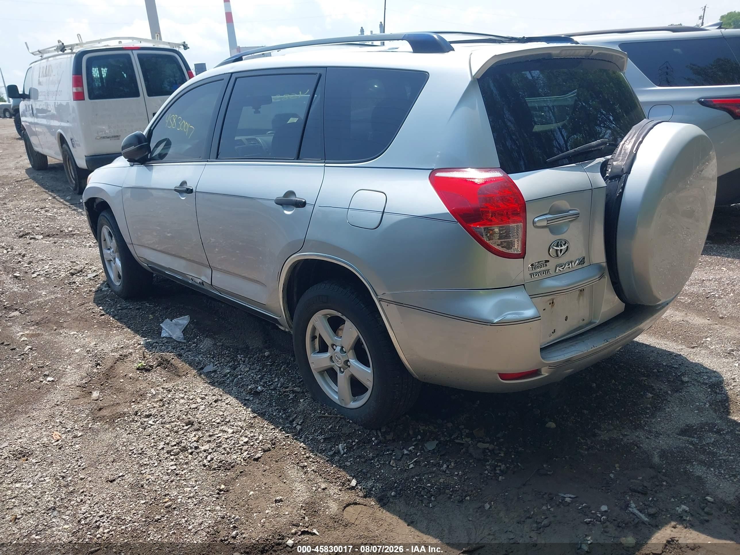 2006 Toyota Rav4 Base V6 Silver vin: JTMBK33V265003425