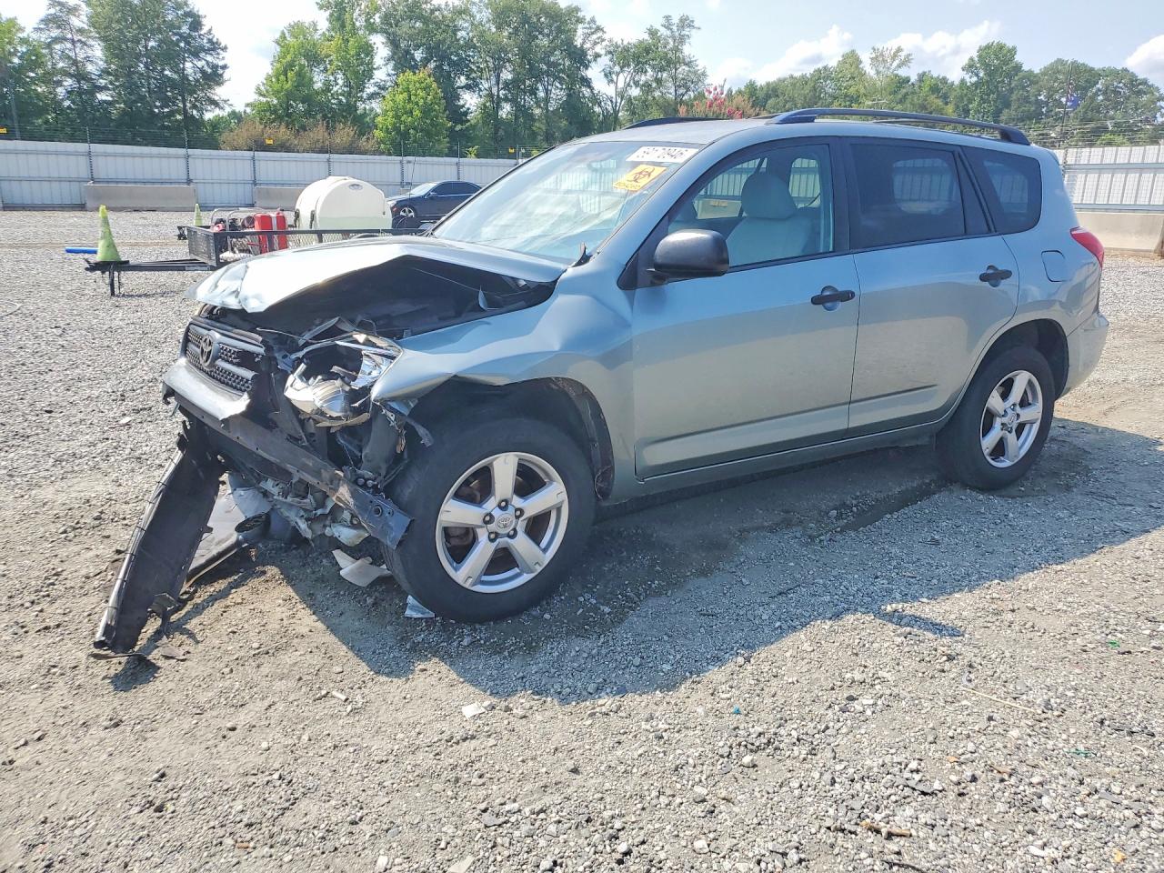2007 Toyota Rav4 Base Blue vin: JTMBK33V276010869