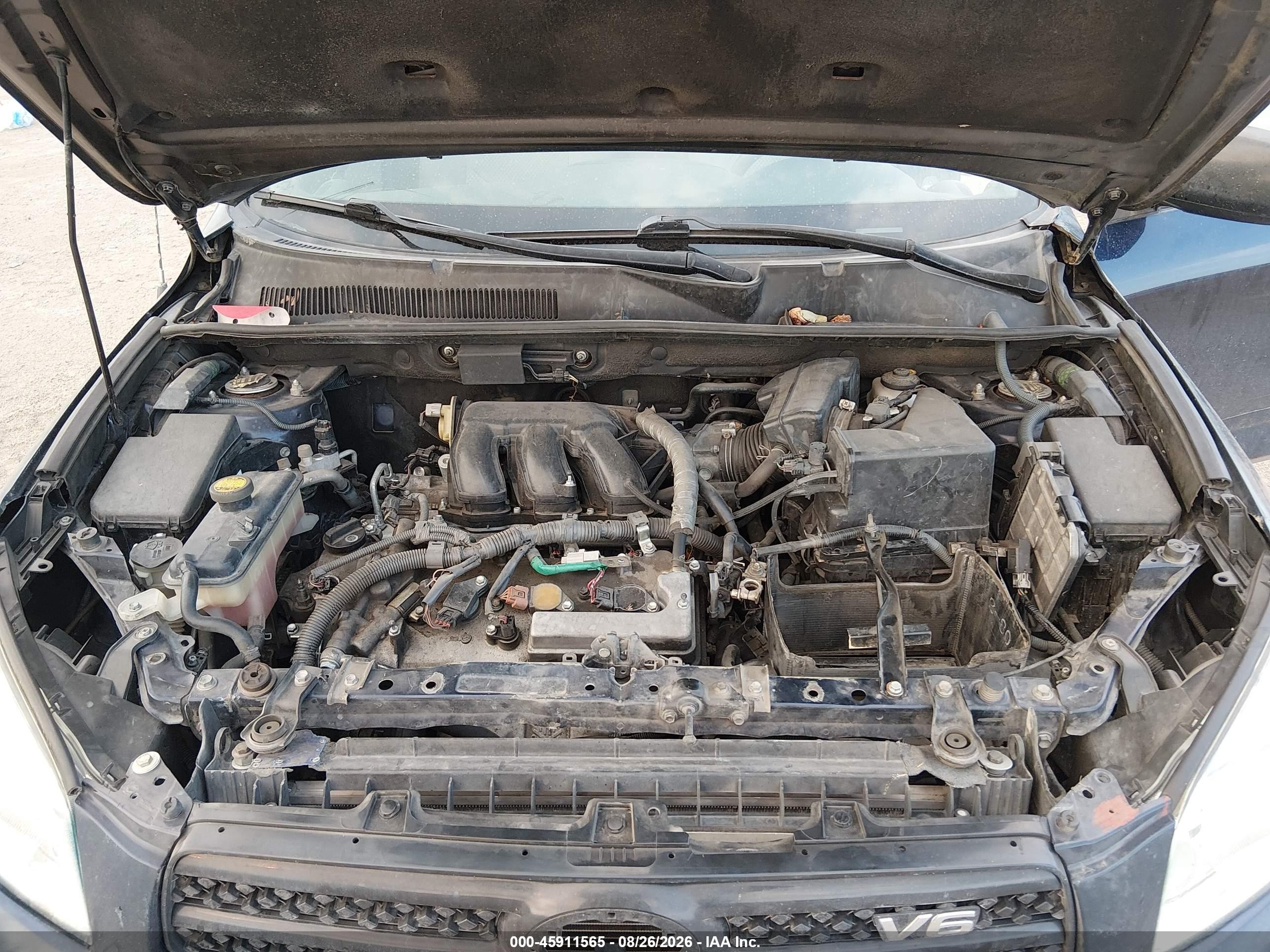 2007 Toyota Rav4 Base V6 (a5) Navy vin: JTMBK33V276022133