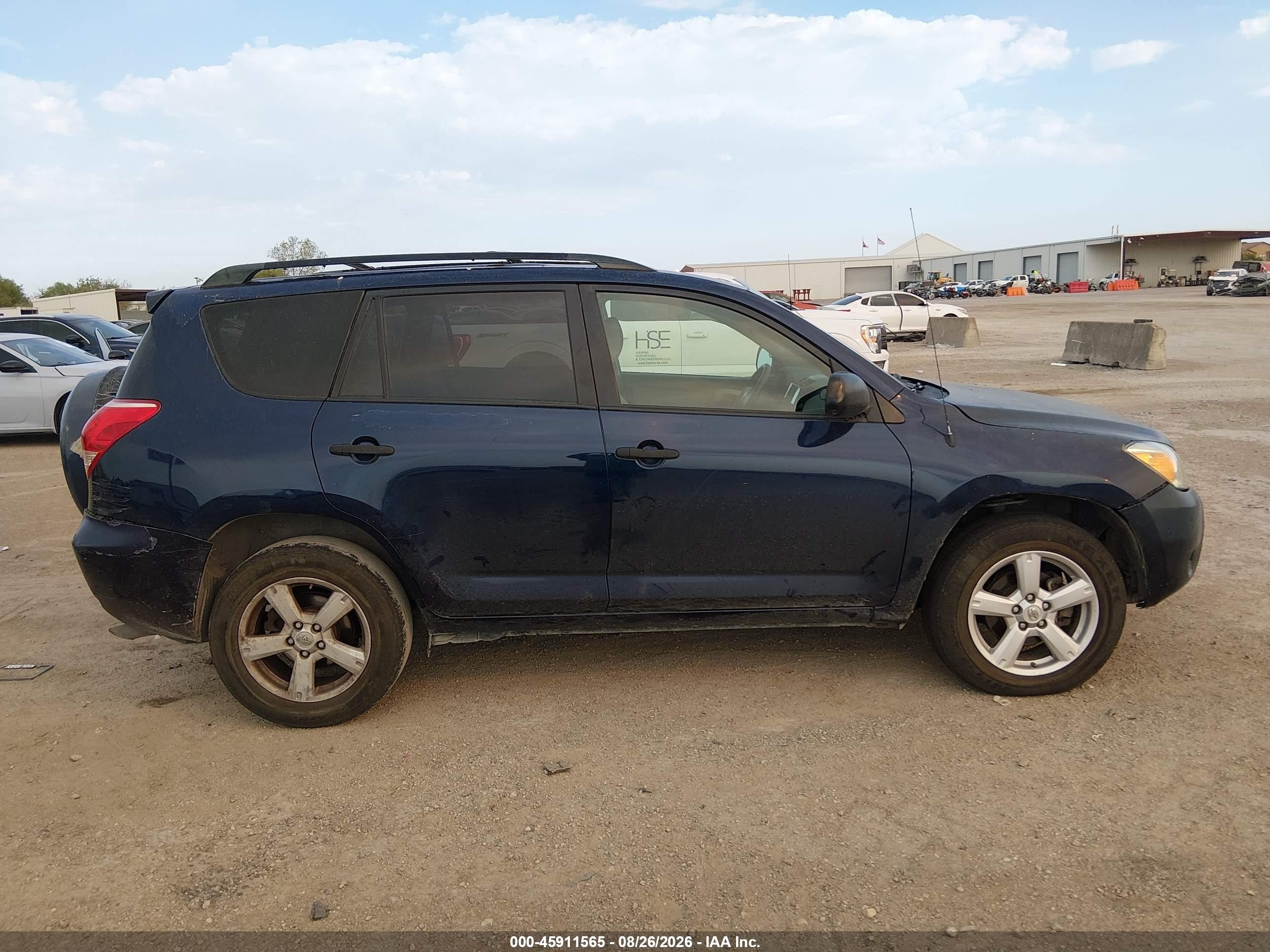 2007 Toyota Rav4 Base V6 (a5) Navy vin: JTMBK33V276022133