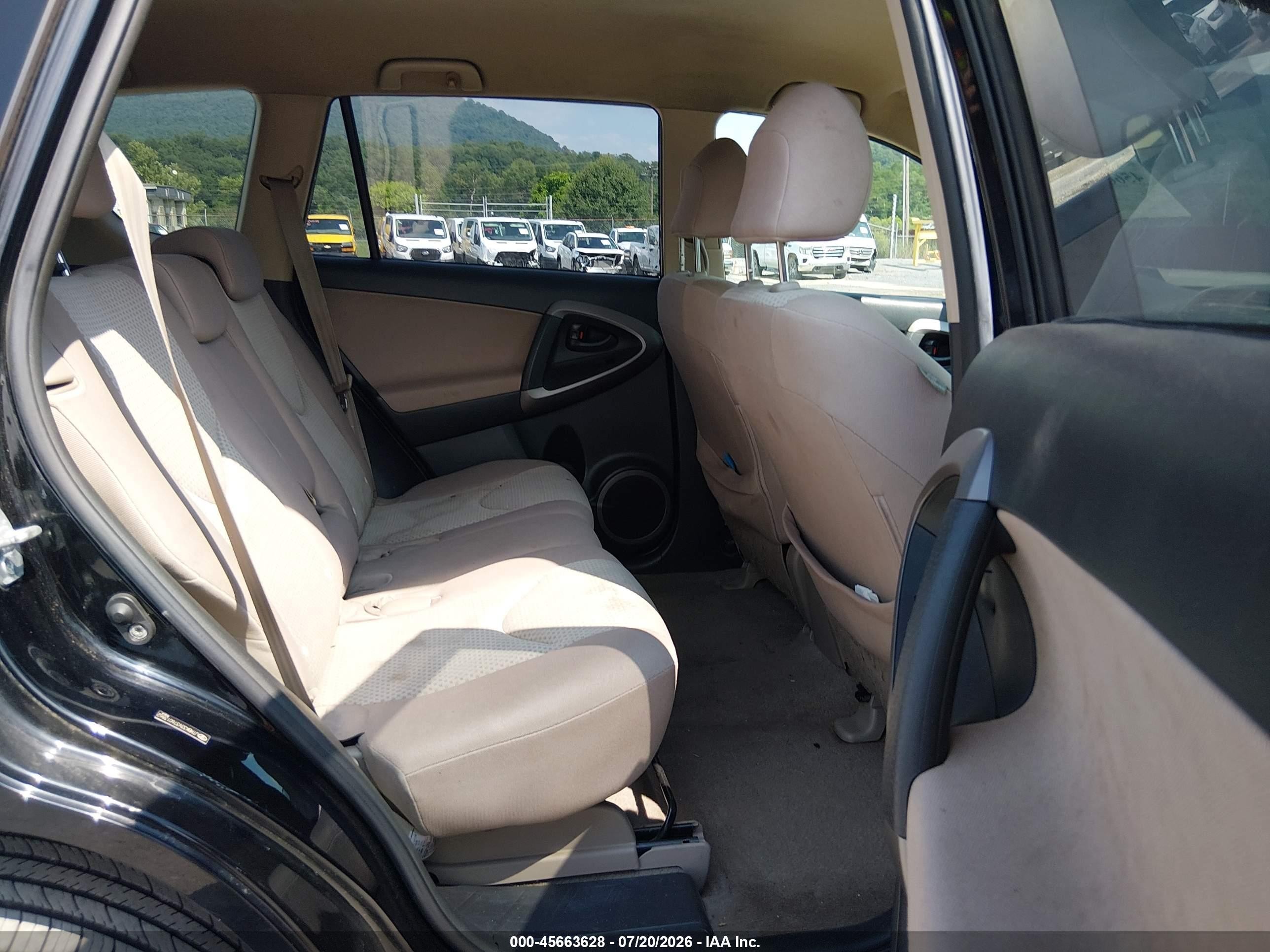 2007 Toyota Rav4 Base V6 (a5) Black vin: JTMBK33V376013862