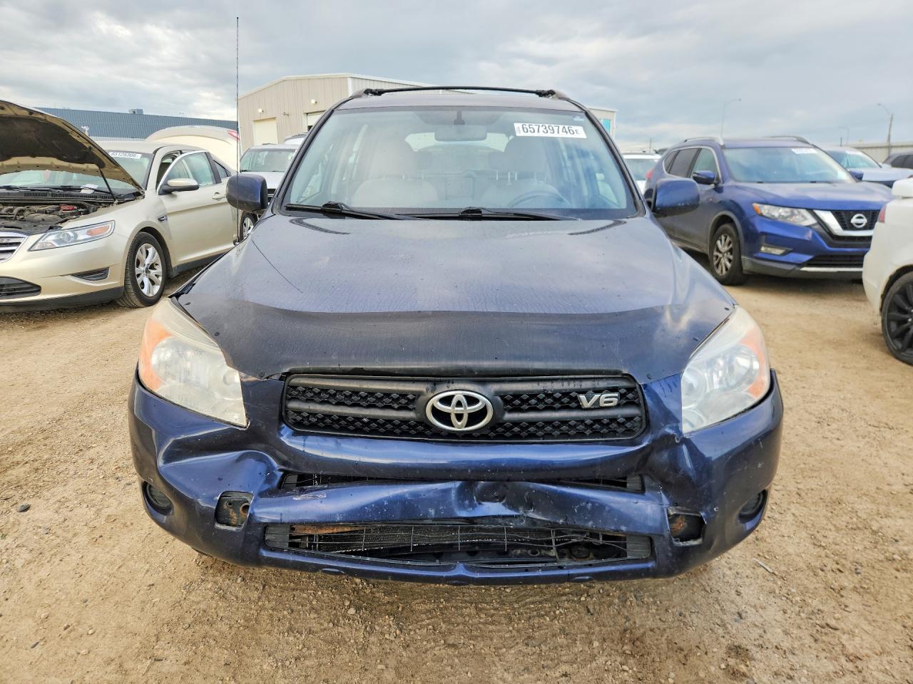 2007 Toyota Rav4 Base Blue vin: JTMBK33V475027811