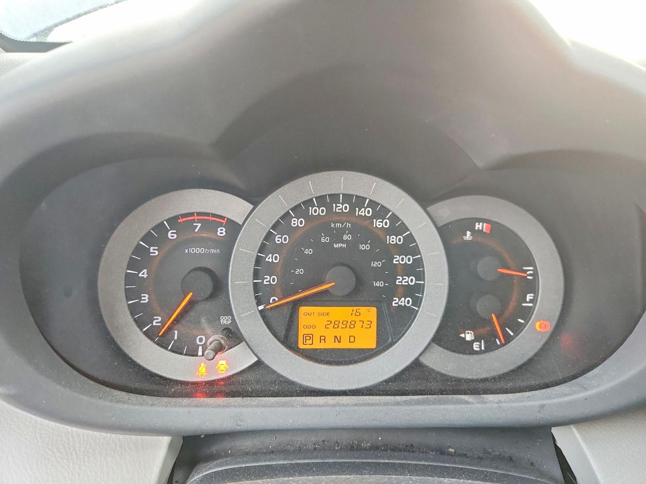 2007 Toyota Rav4 Base Blue vin: JTMBK33V475027811