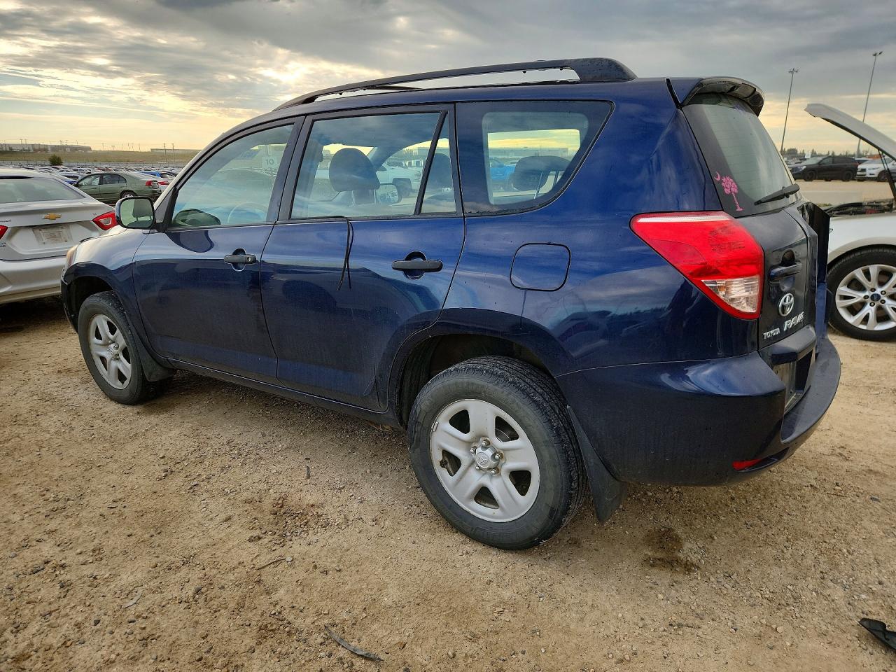 2007 Toyota Rav4 Base Blue vin: JTMBK33V475027811