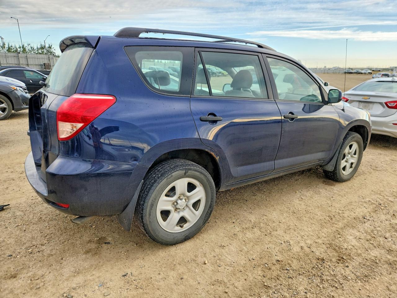 2007 Toyota Rav4 Base Blue vin: JTMBK33V475027811