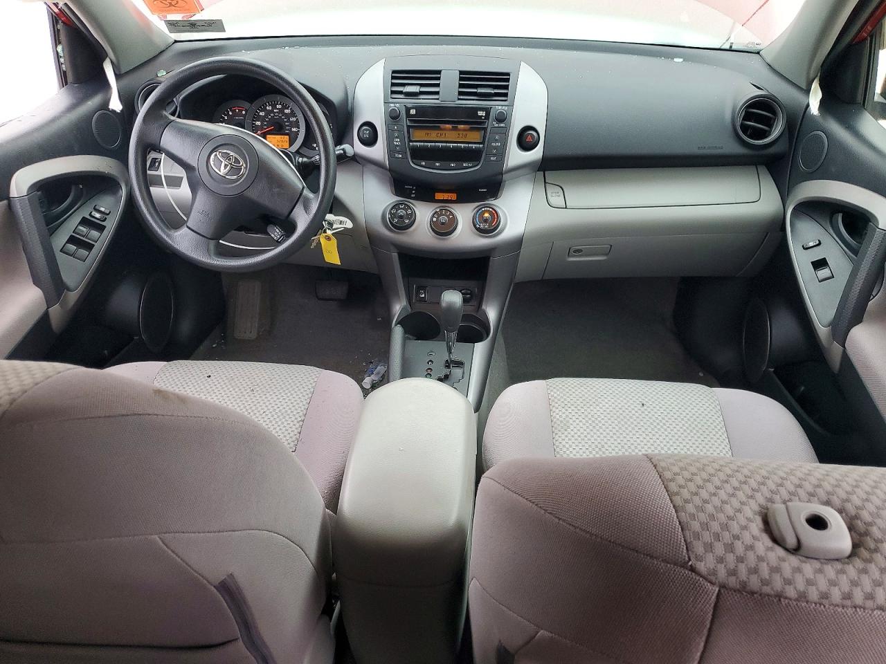 2007 Toyota Rav4 Base Red vin: JTMBK33V475039666