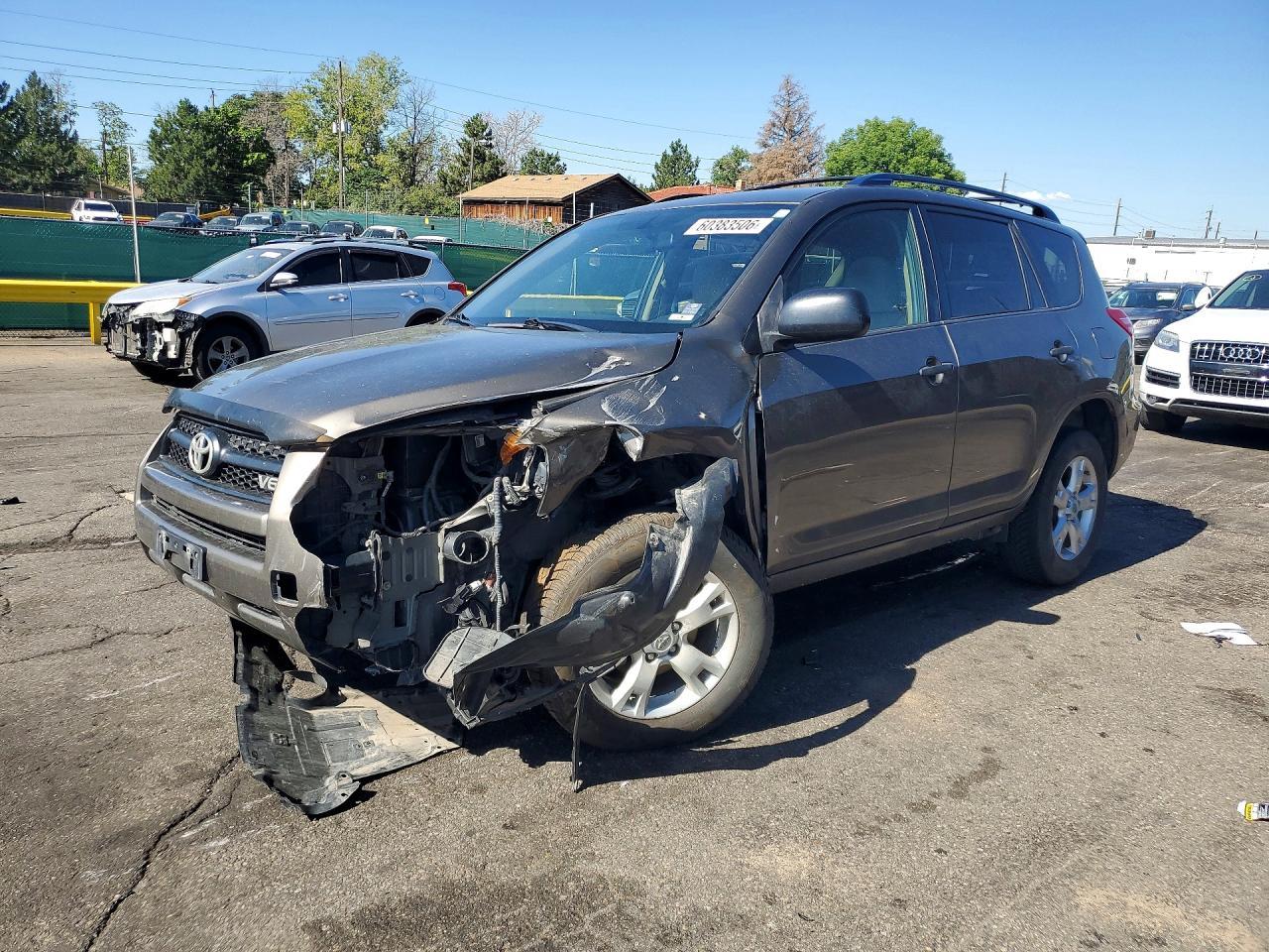 2009 Toyota Rav4 Base Brown vin: JTMBK33V49D008684