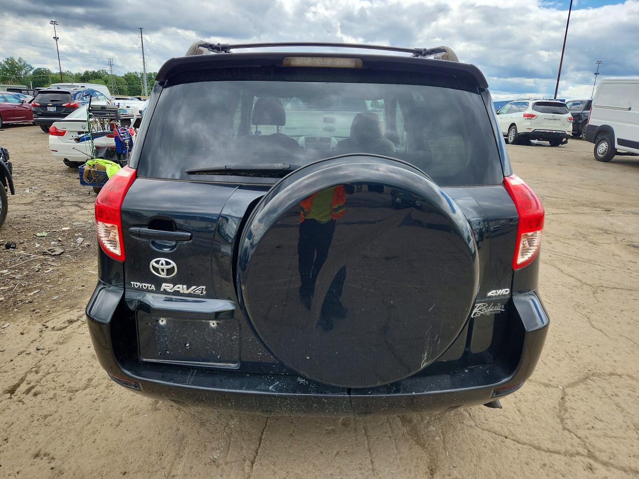 2006 Toyota Rav4 Base Black vin: JTMBK33V565009817