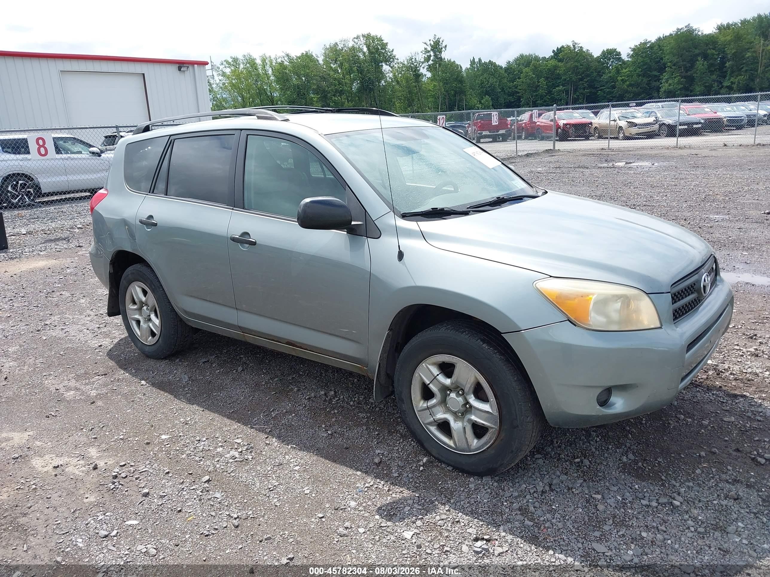 2008 Toyota Rav4 Base V6 Green vin: JTMBK33V585070815
