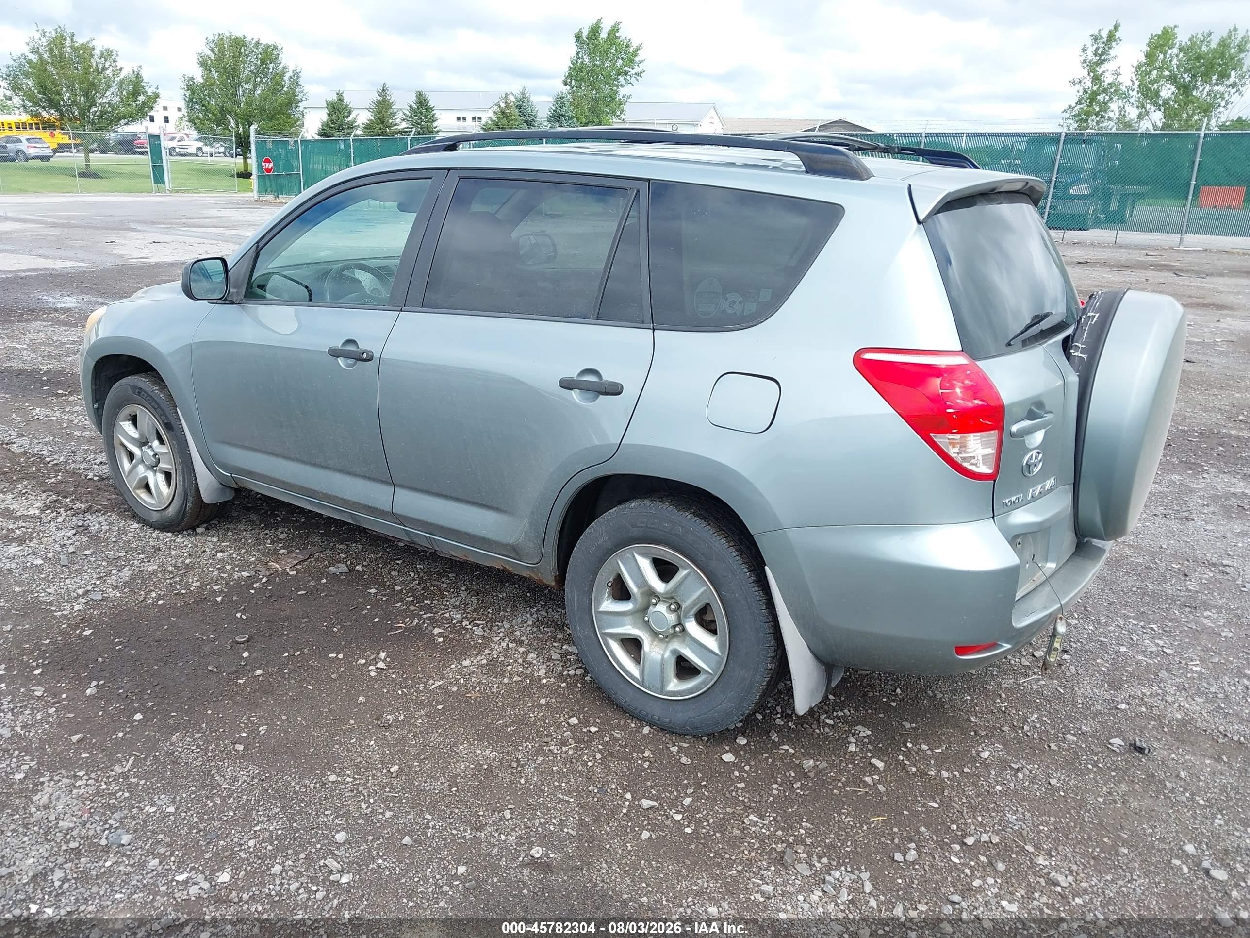 2008 Toyota Rav4 Base V6 Green vin: JTMBK33V585070815