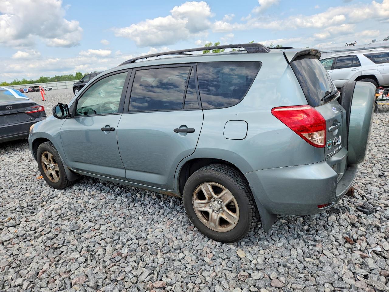 2008 Toyota Rav4 Green vin: JTMBK33V586030857