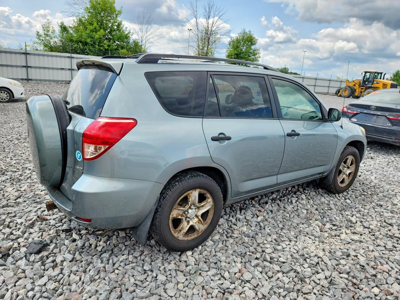 2008 Toyota Rav4 Green vin: JTMBK33V586030857