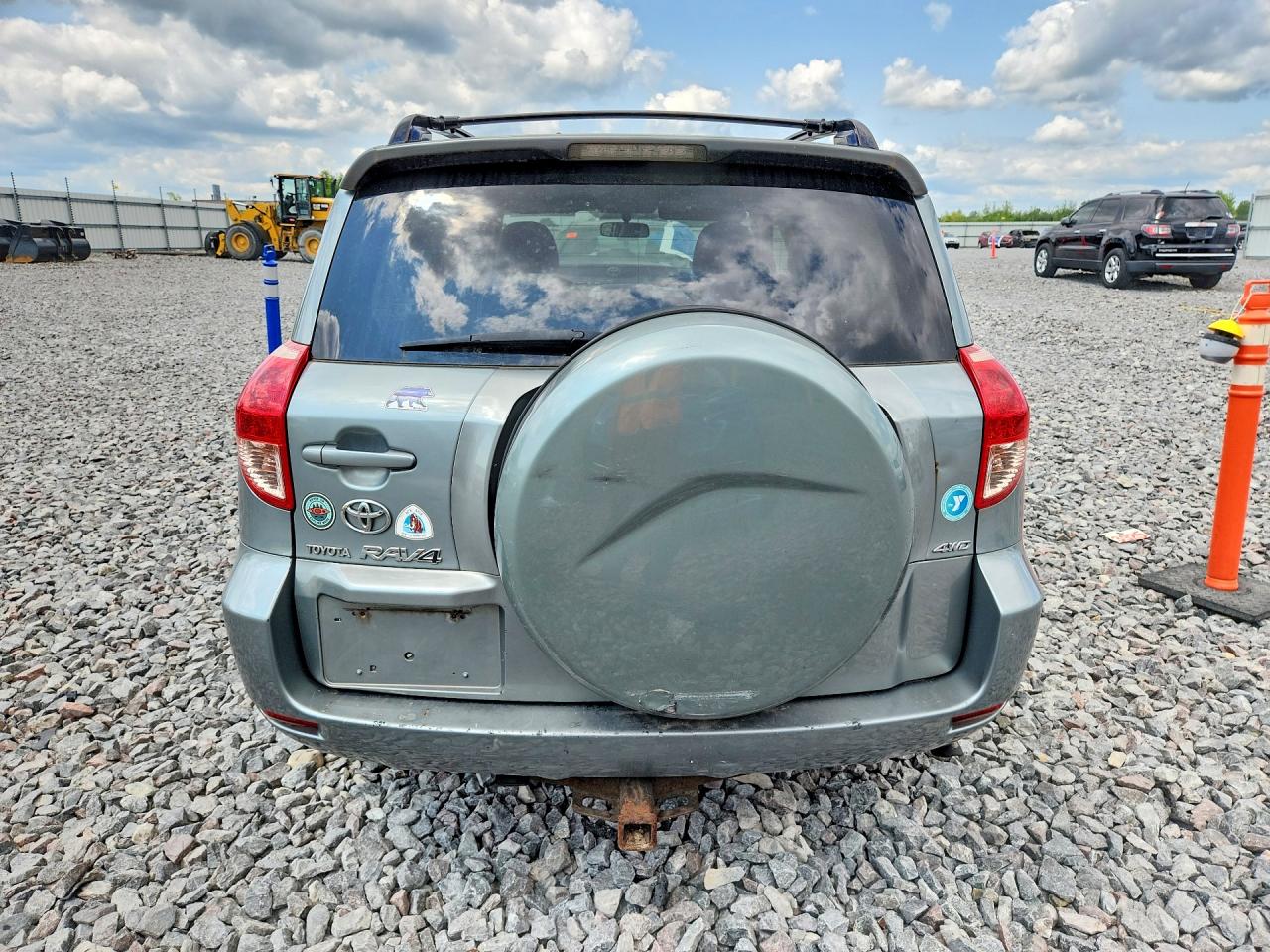 2008 Toyota Rav4 Green vin: JTMBK33V586030857