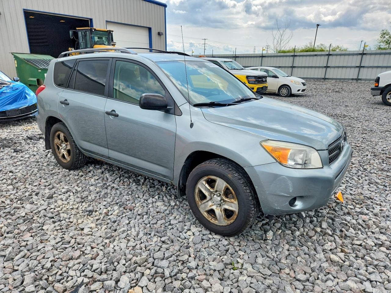 2008 Toyota Rav4 Green vin: JTMBK33V586030857