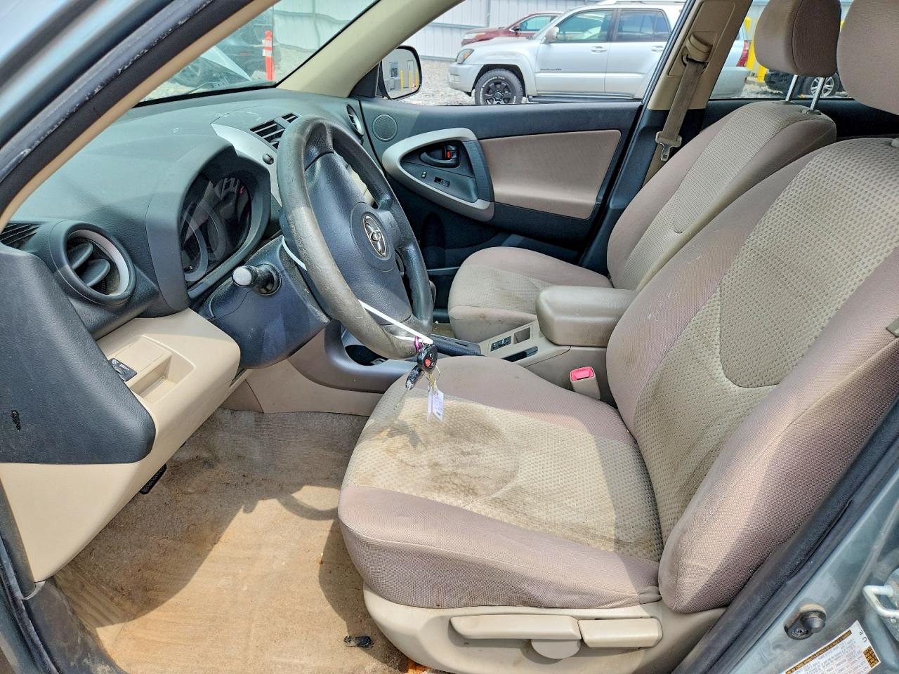 2008 Toyota Rav4 Green vin: JTMBK33V586030857