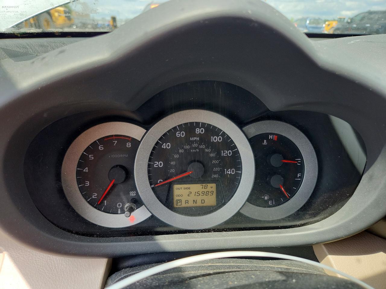 2008 Toyota Rav4 Green vin: JTMBK33V586030857