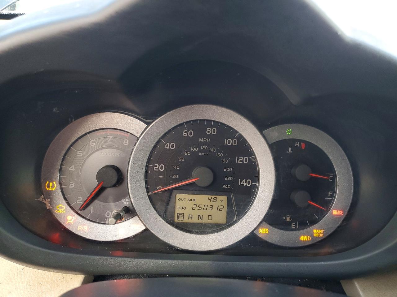 2008 Toyota Rav4 Base Black vin: JTMBK33V586039669