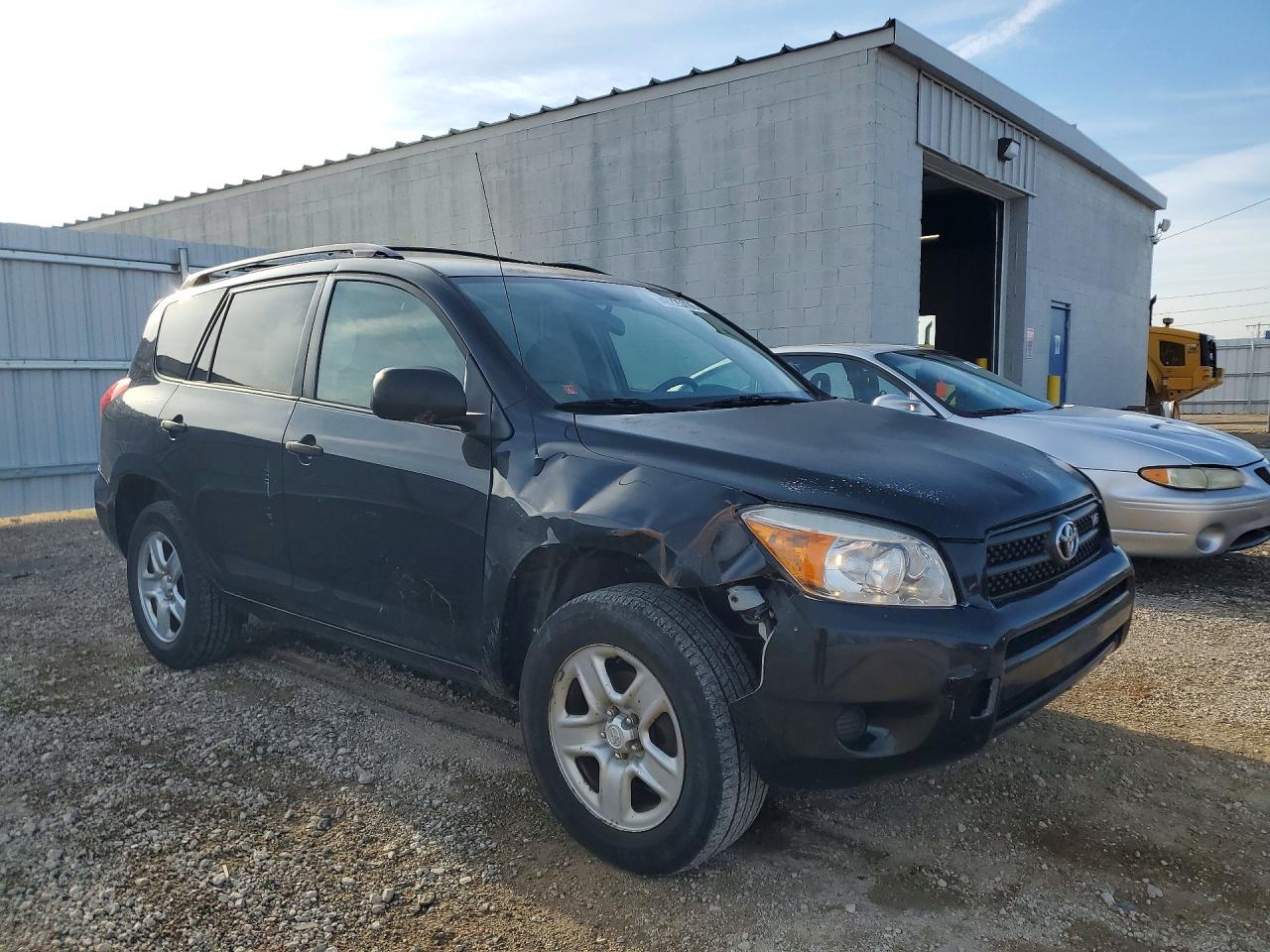 2008 Toyota Rav4 Base Black vin: JTMBK33V586039669