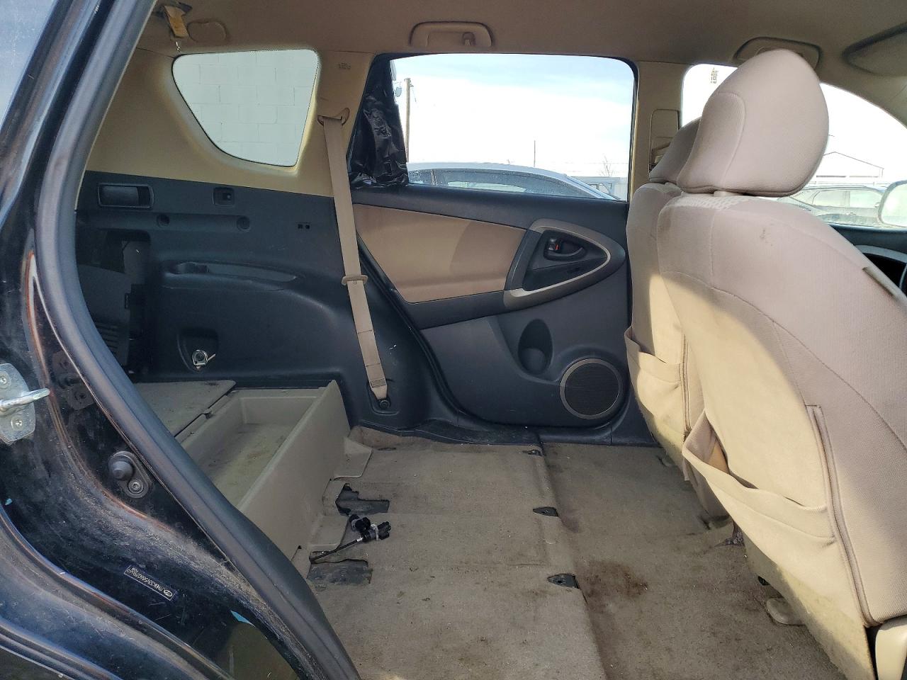 2008 Toyota Rav4 Base Black vin: JTMBK33V586039669