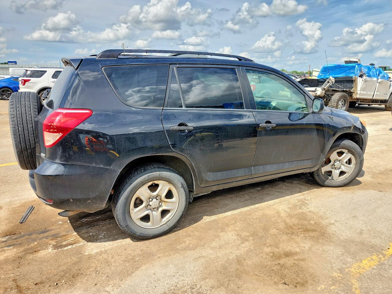 2007 Toyota Rav4 Base Черный vin: JTMBK33V775032212
