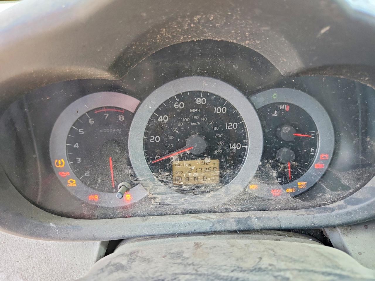 2007 Toyota Rav4 Base Черный vin: JTMBK33V775032212