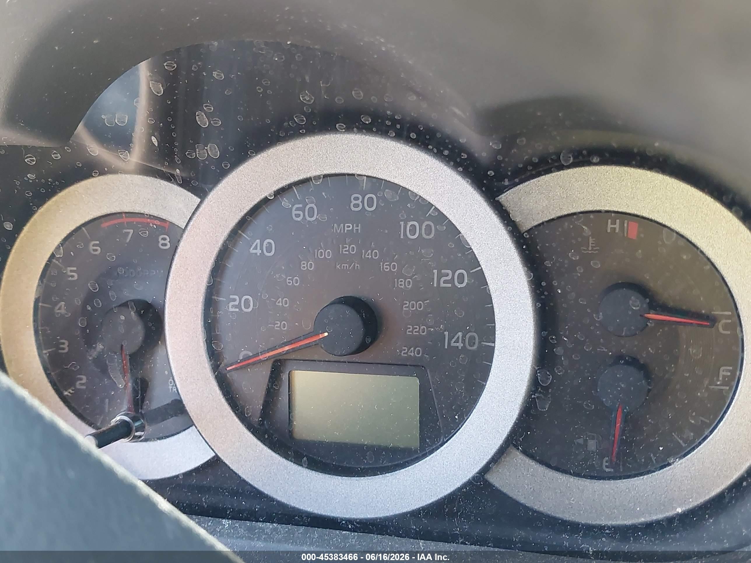 2008 Toyota Rav4 Base V6 Blue vin: JTMBK33V785057984