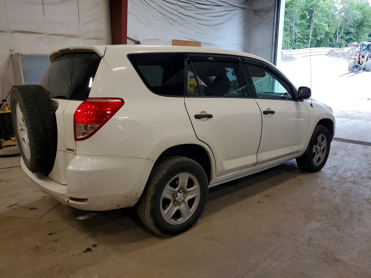 2008 Toyota Rav4 Base Белый vin: JTMBK33V786030956