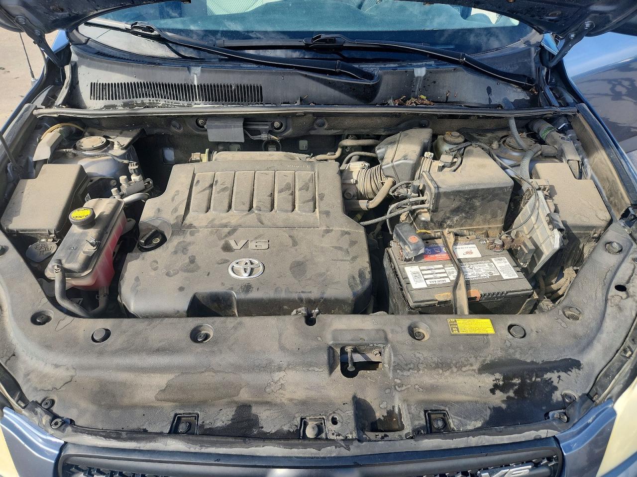 2008 Toyota Rav4 Base Blue vin: JTMBK33V786033338