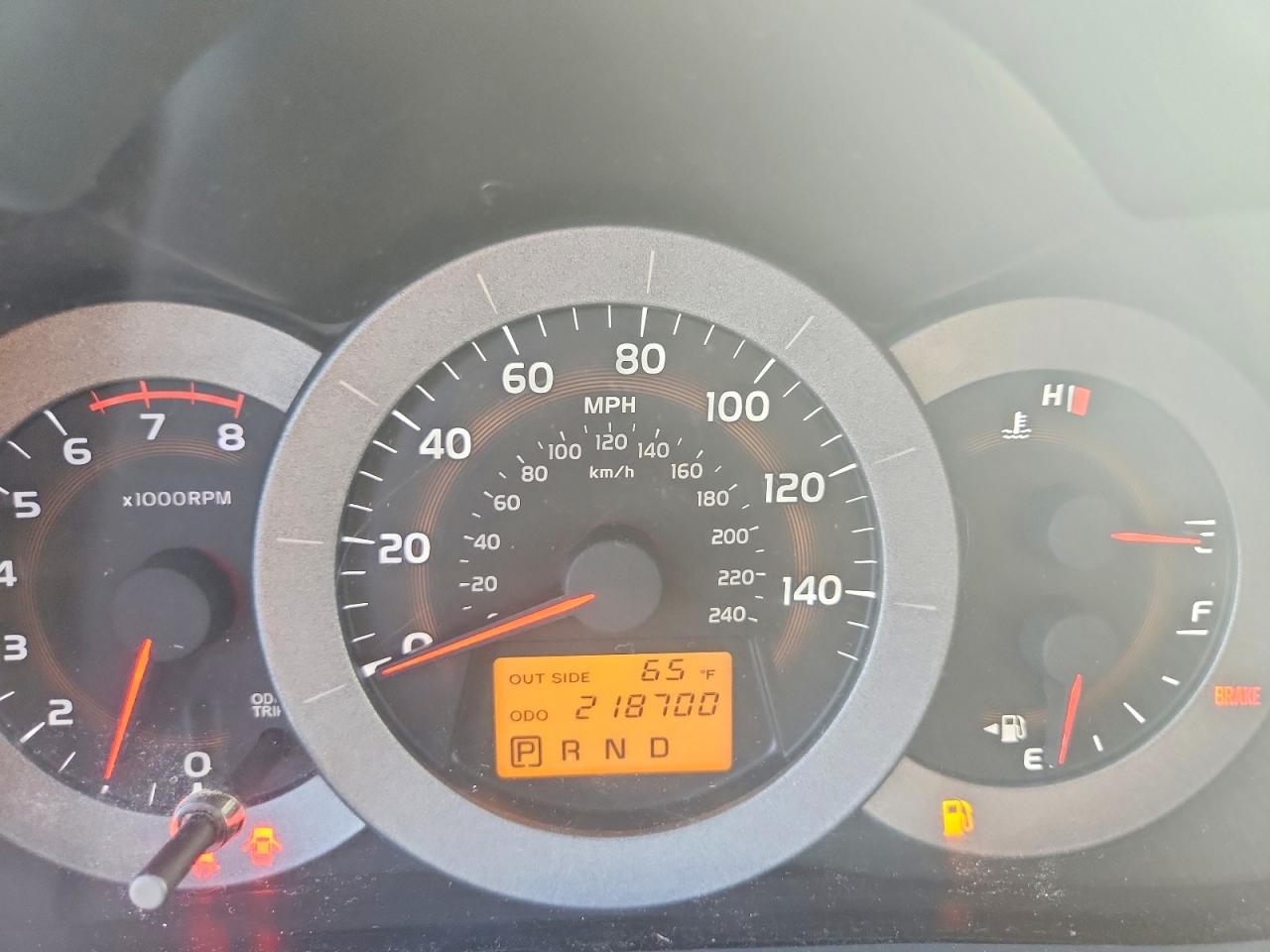 2008 Toyota Rav4 Base Blue vin: JTMBK33V786033338