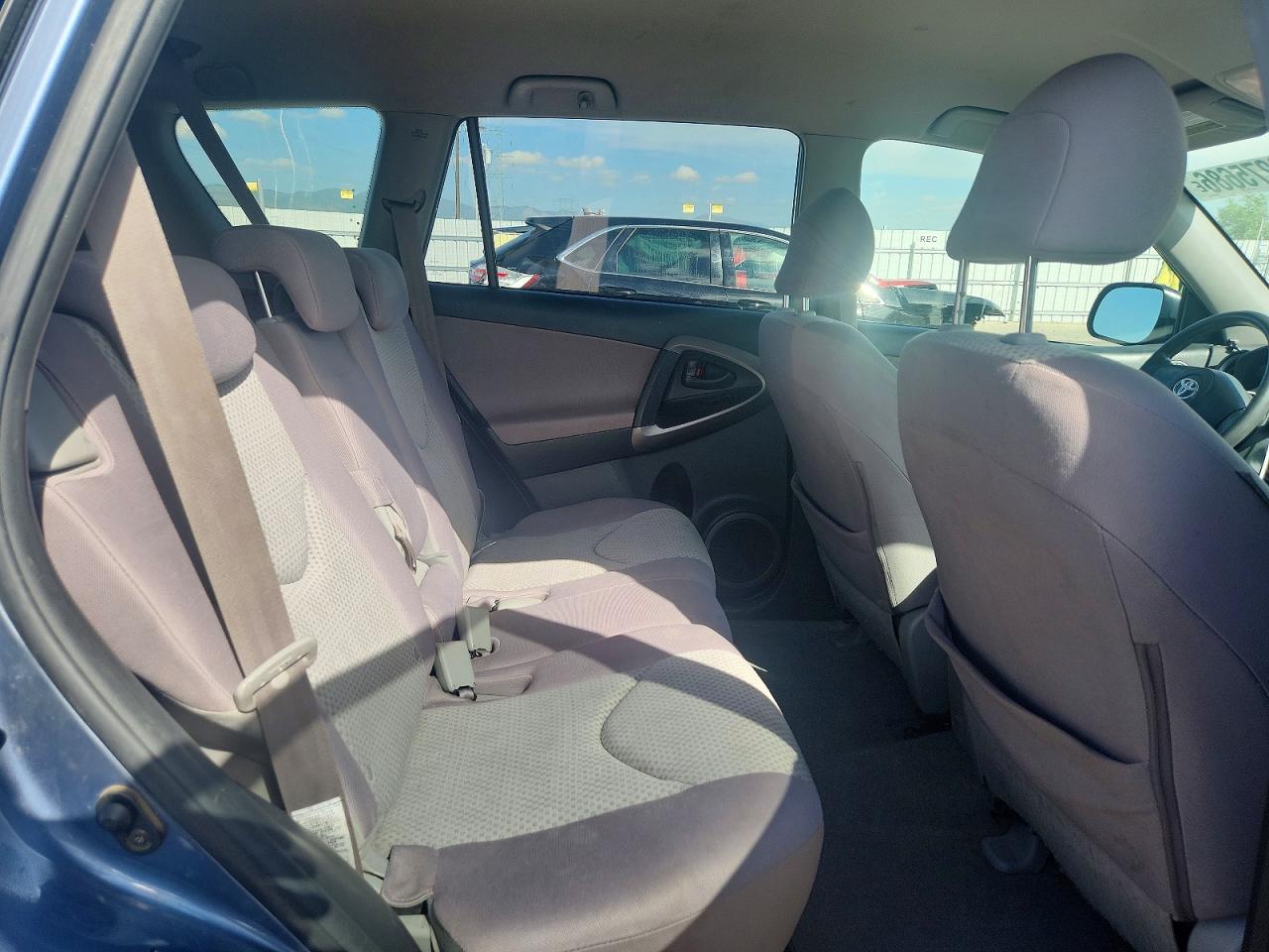 2008 Toyota Rav4 Base Blue vin: JTMBK33V786033338