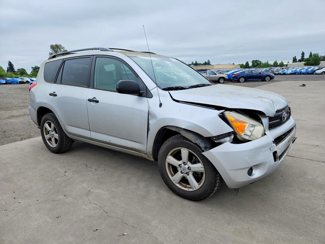2006 Toyota Rav4 Base Silver vin: JTMBK33V865005194